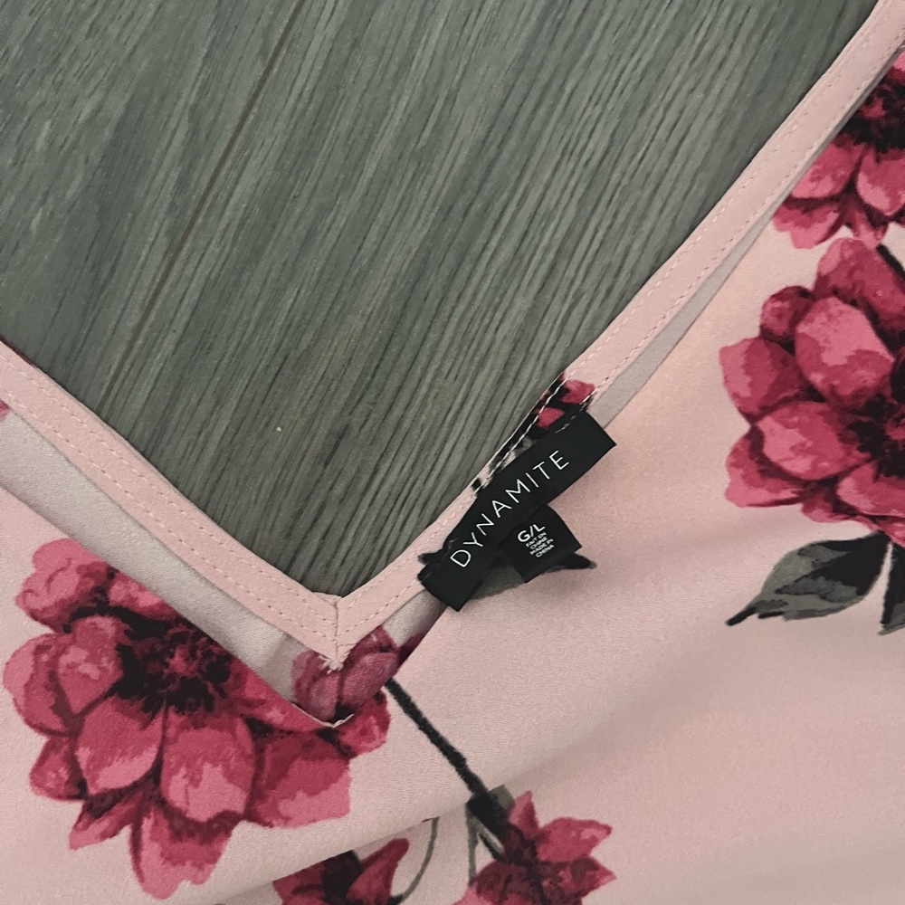 Dynamite Cream Pink Camisole - Picture 2 of 2